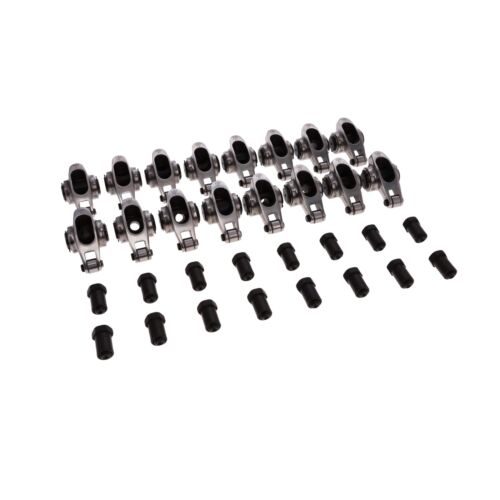 Steel Rocker Arms 1.7 Ratio 3/8" Stud, Needle Bearing Tip for Chevy LS1 LS2 LS6