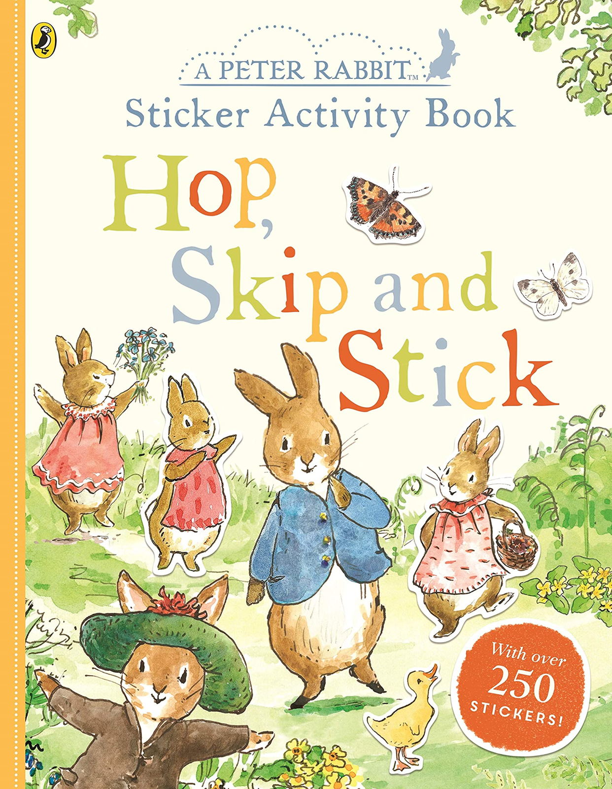 LIbri UK/US Potter, Beatrix - Peter Rabbit Hop, Skip, Stick Sticker Activity