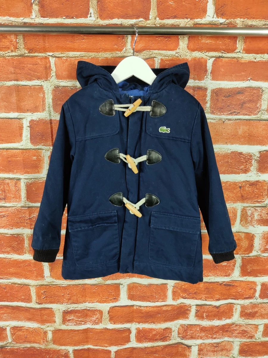 Boys navy deals duffle coat