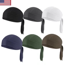 Do Rag Skull Cap Helmet Liner Cooling Mesh Bandana Cap Sweat Dew Rags Head Cover