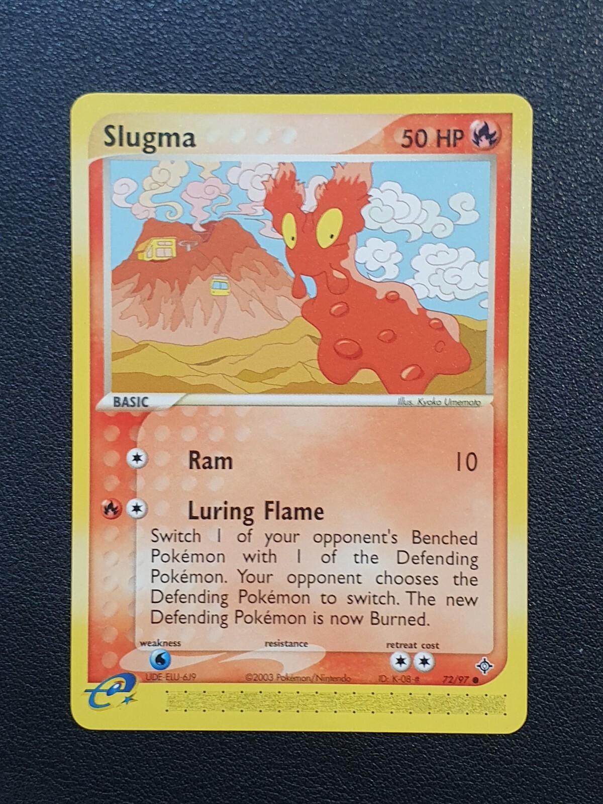 Slugma 72/97 Ex Dragon Pokemon Card - NM