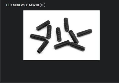 xray 901310 hex screw sb m3x10 (10)