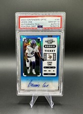 2022 Contenders Optic Lewis Cine Rookie Ticket Auto Teal /99 PSA 10 Auto 10 💎