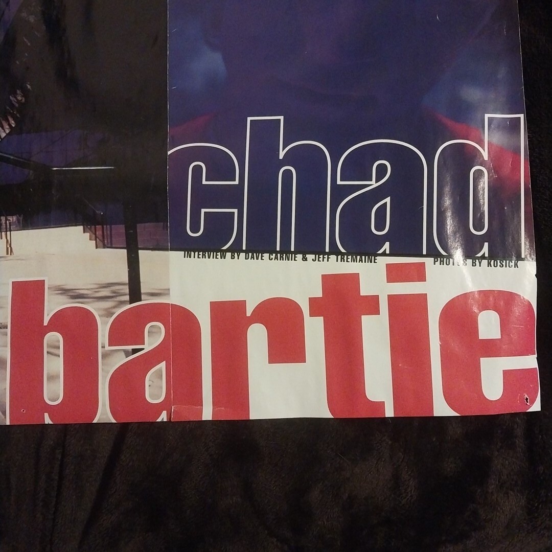 World Industries Skateboards Chad Bartie Promo Poster 11"&times;23" Tremaine, Kosick