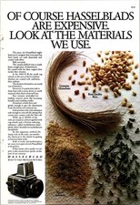 Hasselblad Priceless Pictures Original Vintage Print Ad