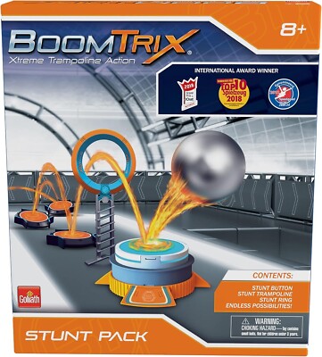 BoomTrix Stunt Pack Xtreme Trampolin Action für Kinder ab 8+ Mehrfarbig