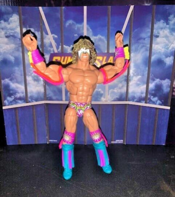 NEW MATTEL ULTIMATE WARRIOR WWE ELITE SERIES HALL OF FAME ACTION FIGURE RARE