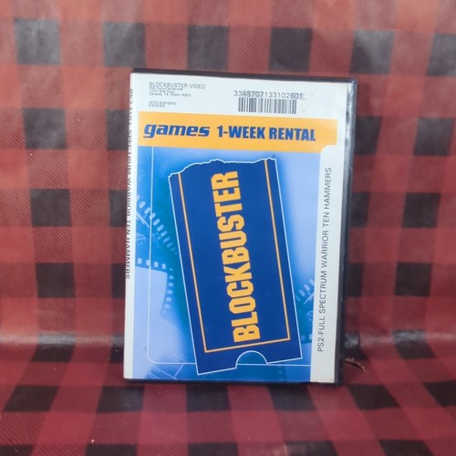 Full Spectrum Warrior: Ten Hammers (PlayStation 2, 2006) BLOCKBUSTER RENTAL CIB - Bild 7 von 7