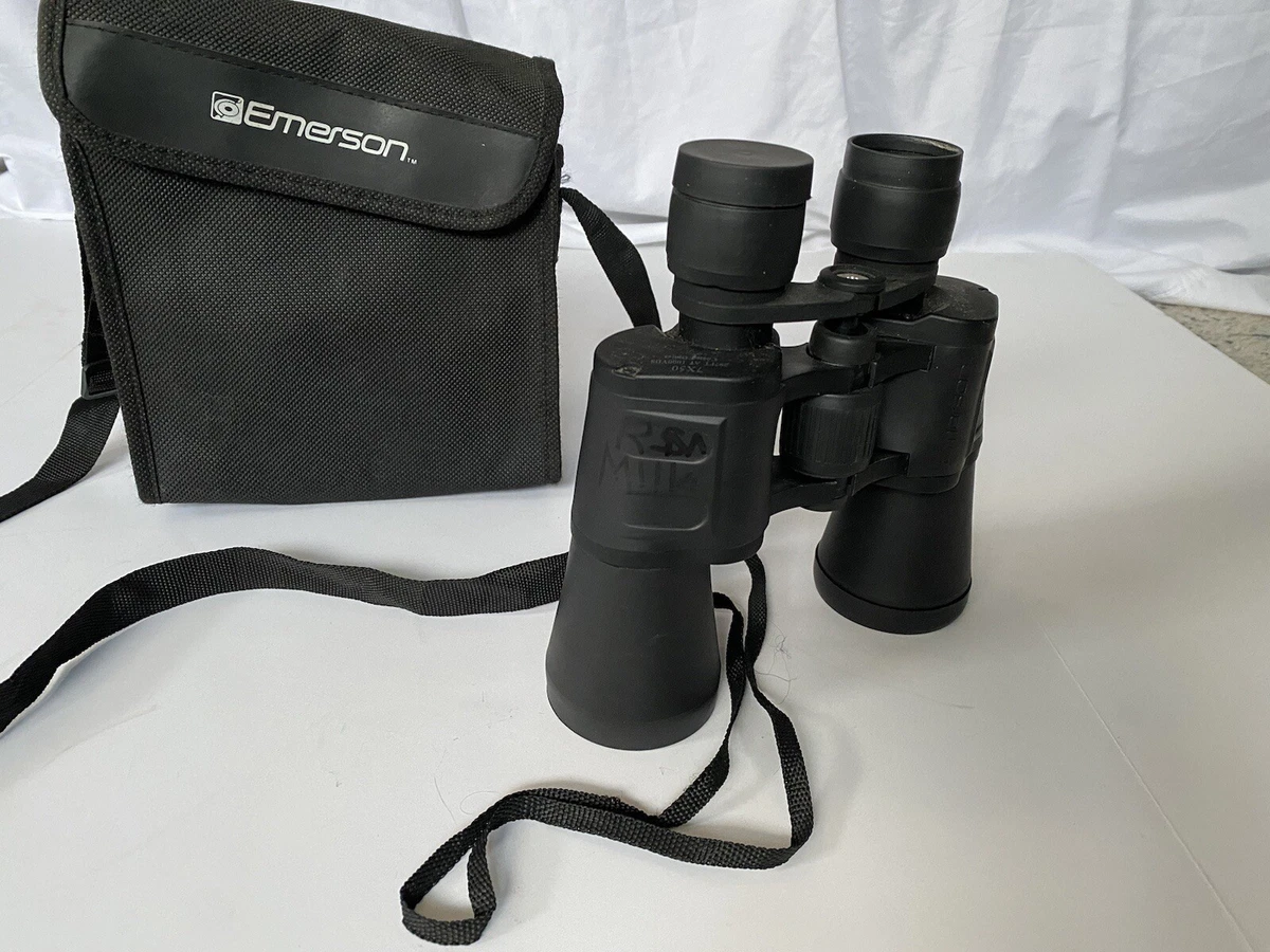 Emerson Binoculars W Bag 7x50 297ft At 1000Yds eBay