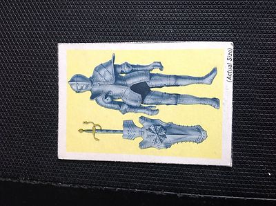 p1-2 trade card quaker sugar puffs arms and armour package issue