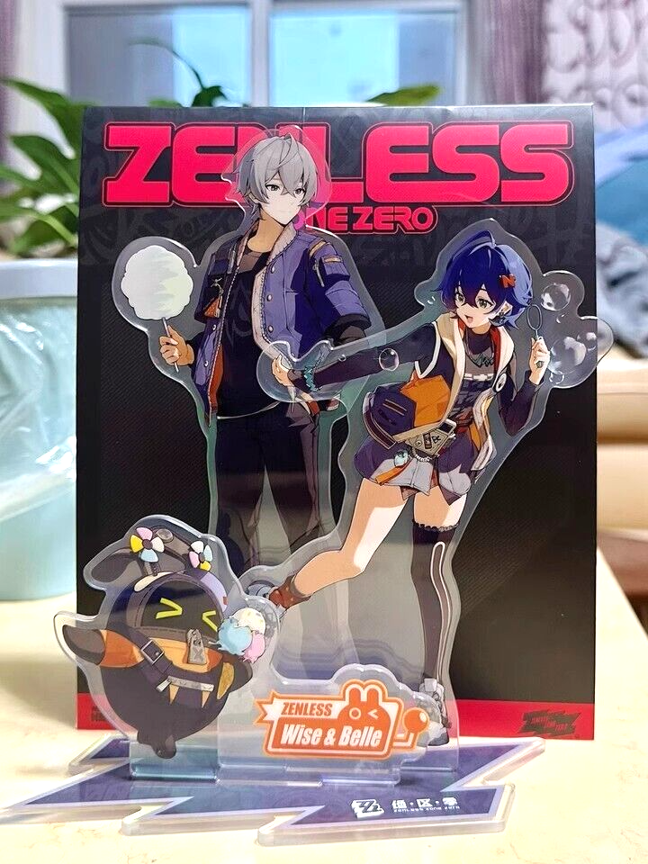 Official Zenless Zone Zero Wise Belle Acrylic Stand Figure Display