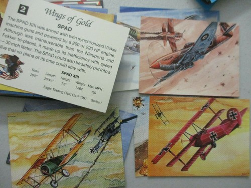 Airplane Aircraft Aeronautics Card Set Lot Classic Top Pilot Mach 2 Pilot 1988 - Picture 10 of 11