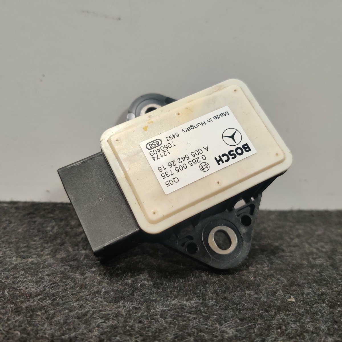 MERCEDES-BENZ E Coupe C207 e 350 Yaw Rate ESP Sensor Genuine MERCEDES-BENZ E Coupe C207 e 350 Yaw Rate ESP Sensor Genuine