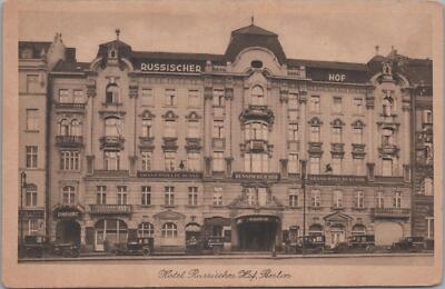 Postcard Hotel Russischer Hof Berlin Germany 