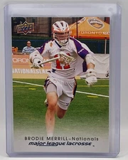 2010 Upper Deck Major League Lacrosse Brodie Merrill  #72