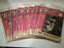 Mister X - 5 8 9 10 13 14 20  - 8 Hefte  Österreich