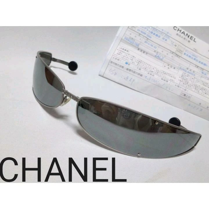 chanel mirrored sunglasses