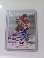 2015 Upper Deck Lauriane Rougeau Signed Team Canada Signature Autograph Auto 