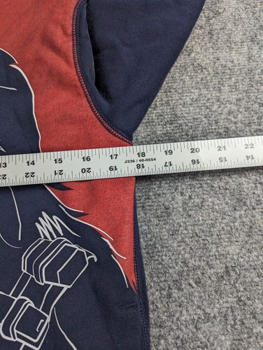 Star Wars Sweatshirt Hoodie Gap Size Boys 14-16 Chewbacca Graphic Navy - Picture 7 of 8