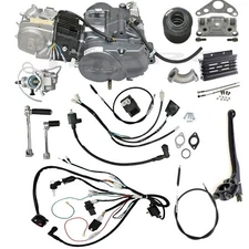 Lifan 140cc Engine Motor Kit Light Wire For Pit Dirt Bike Honda CRF50 CT70 ST90