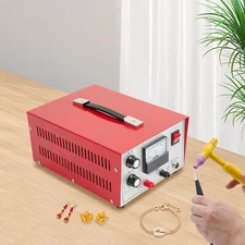 50A Countertop Jewellery Spot Welder Jewelry Welding Machine 500W 0.5-1.2mm