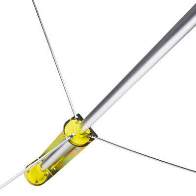 CB FUNK HOCH BASIS STATIONS ANTENNE ALBRECHT GPA 27 620cm mit Radialen