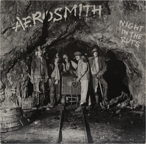 AEROSMITH Night In The Ruts USED 1979 LP Hard Rock Vinyl Record COL-36050