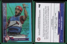 2024 Topps Chrome Olympics US Aqua Refractor #78 Casey Eichfeld /199