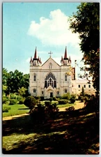 Spring Hill College Chapel Mobile Alabama Postcard unposted