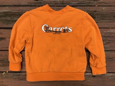 Carrots By Anwar Carrots Kids Graphic Sweatshirt Orange Small 6-7