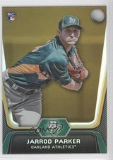 2012 Bowman Platinum Gold Jarrod Parker #96 0m8