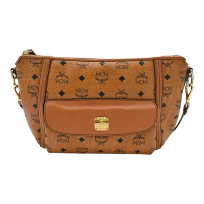 #ad MCM Visetos Messenger Bag $295.00