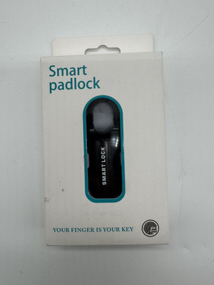 M01 Fingerprint Padlock USB Smart Keyless Travel Case Drawer Lock (Black)