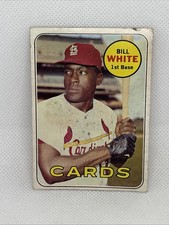 1969 Topps - High # Bill White #588
