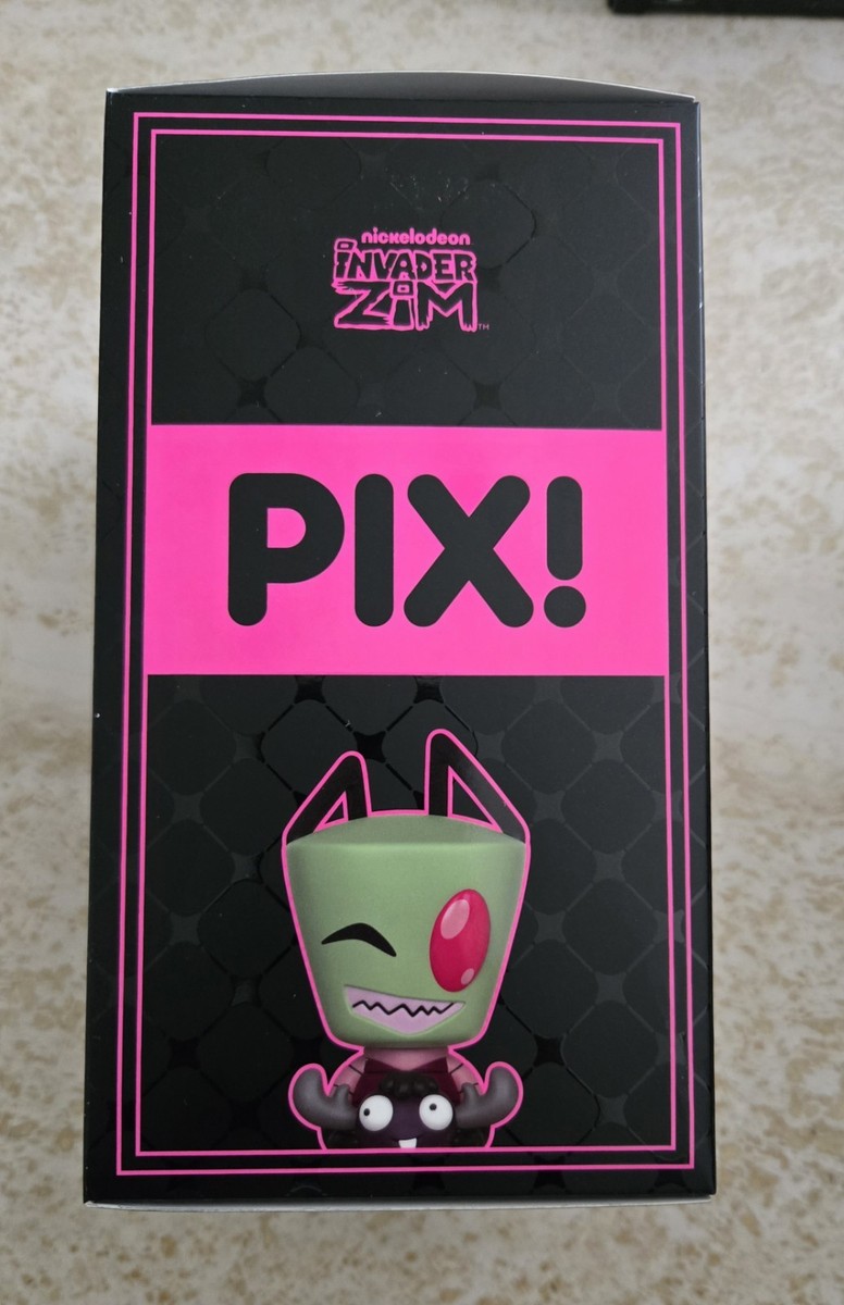 Thrilljoy PIX Invader Zim Chase with Moose Vinyl Figure