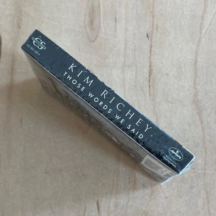 KIM RICHEY Those Words We Said b/w Let the Sun Fall Down Cassette Single Sealed - Image 2 of 4
