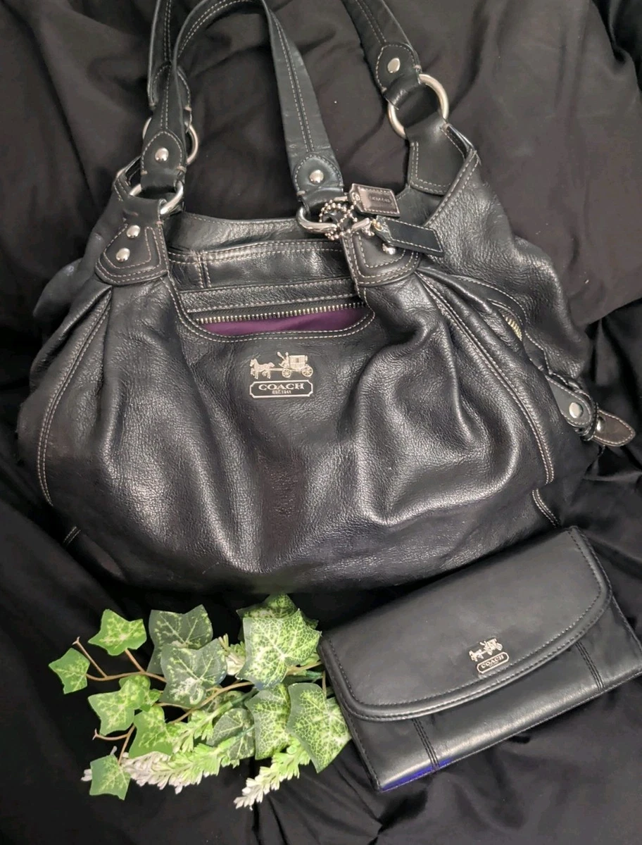 Coach Shoulder Bag Black Vintage Bags, Handbags & Cases for sale