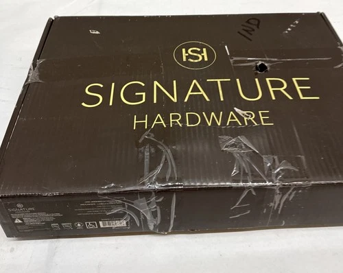 Signature Hardware SHWSCLE808MB Lexia 8" Matte Black Widespread Bathroom Faucet - Picture 3 of 4