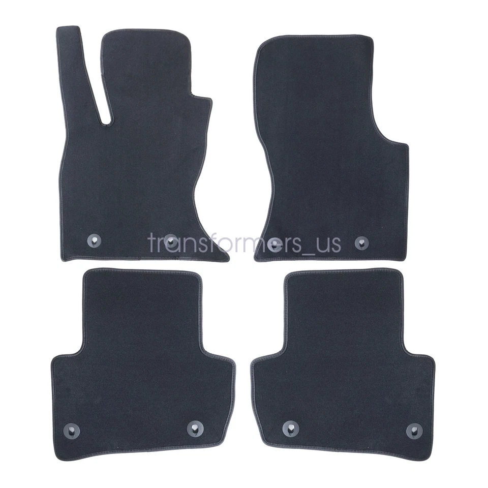 Alfombrillas delanteras y traseras negras para Range Rover Velar 2018 2019-2024 nuevas Foto 4 de 4