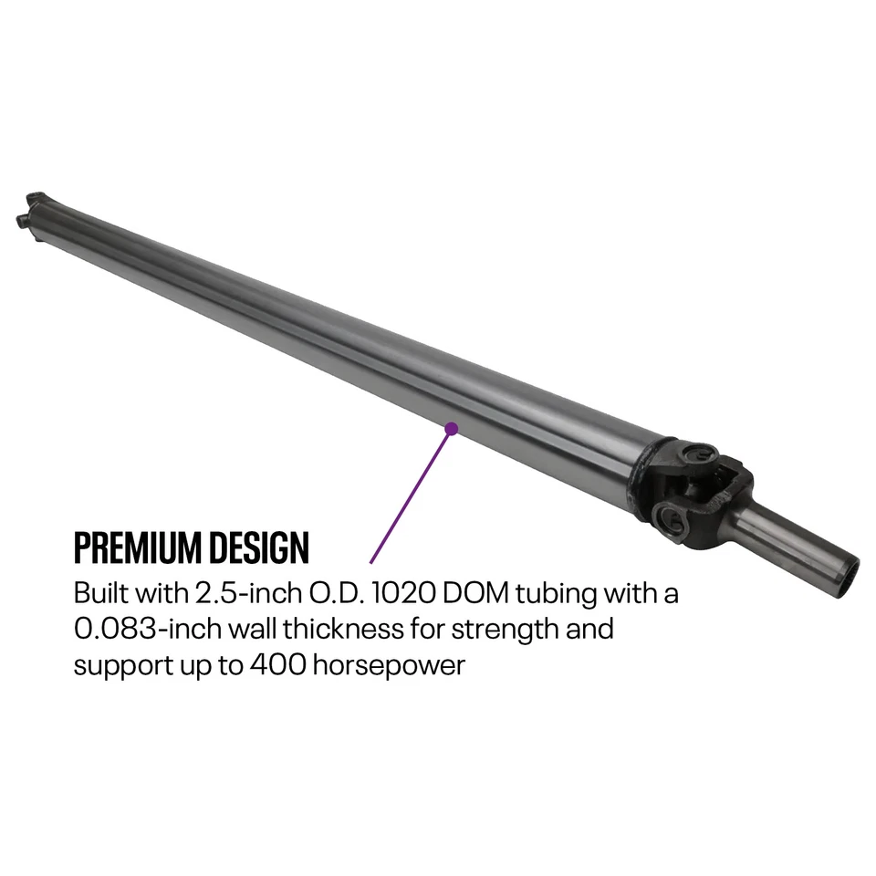 Kit de eje de transmisión de acero personalizado U-Weld-It, serie 1310, 2-1/2 pulgadas OD Foto 2 de 4