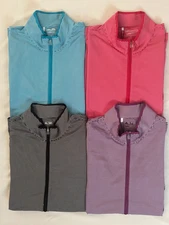 NEW LADIES’ ADIDAS GOLF CLIMALITE WARM FEED-STRIPE JACKET, MEDIUM, PICK A COLOR