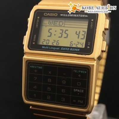 CASIO Digital Watch Data Bank International Model Cheap Casio DBC-611G