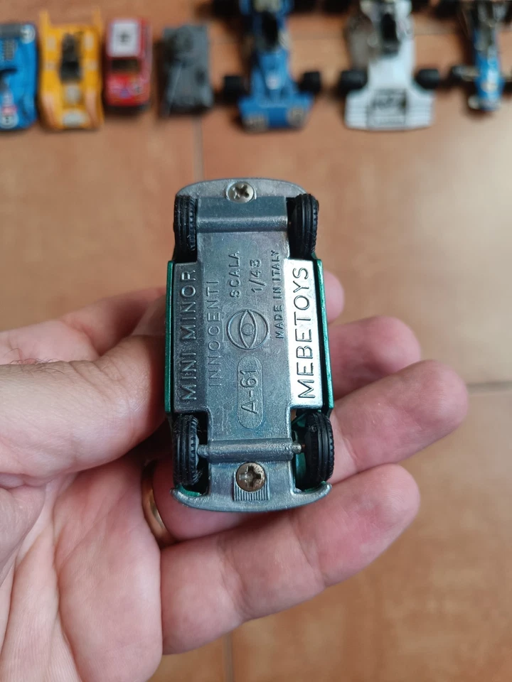 Automodello Innocenti Mini Minor MEBETOYS 1/43 A-61 buone condizioni '70 - Immagine 2 di 4