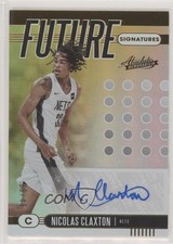 2019-20 Absolute Memorabilia Future Signatures Level 1 /49 Nic Claxton Auto e6e