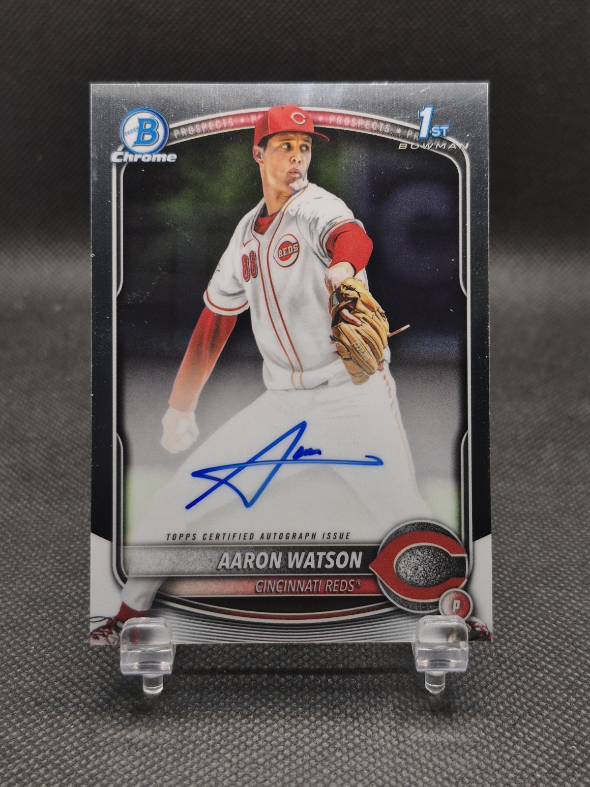 2025 Bowman Draft Chrome Prospect Aaron Watson #CPA-AW Auto