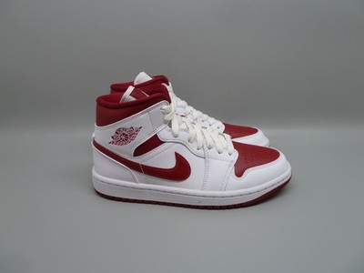 Nike Air Jordan 1 Mid - Rev.Chicago /White/Pomegranate-White - BQ6472 161 - NEU 