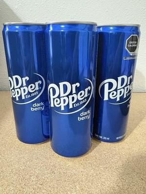 MEXICAN Dr Pepper Dark Berry 6-Pack 355ml Unopened Cans -FAST FREE SHIP