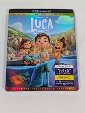 Luca 4k Ultra Hd Blu-ray Digital Code Sealed With Slipcover Disney Pixar 2021 Luca 4k Ultra Hd Blu-ray Digital Code Sealed With Slipcover Disney Pixar 2021