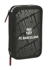 F.C. BARCELONA Children's School Pencil Case, Pencil Case with Colours, with 2