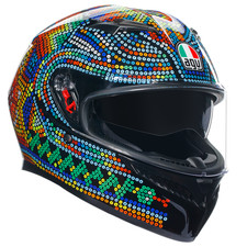 AGV K3 Kask motocyklowy Rossi Zimowy test 2018